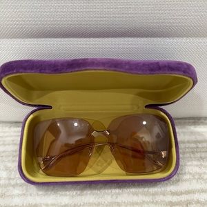 Gucci Brown tinted sunglasses